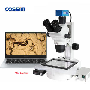 6.7X ~ 180X support de <span class=keywords><strong>Microscope</strong></span> de piste de <span class=keywords><strong>Microscope</strong></span> stéréo de dissection numérique d'étape de chauffage de haute qualité avec la lumière transmise pour le rat - Product Image 2