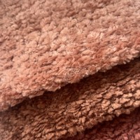 Tissu bouclé anti-griffures pour chats, 500 g/m², tissu en polaire Teddy lourd pour ameublement de canapés et meubles
