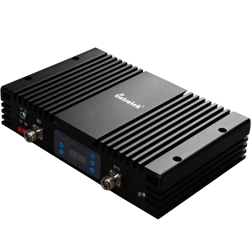 Big Area Coverage Lintratek 90dB Gain 10W 40dBm Great出力プラウアーGSM 900MHz 2G Signal Repeater AGC & MGC Amplifier