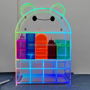 <span class=keywords><strong>Custom</strong></span> Art <span class=keywords><strong>Design</strong></span> Multi-Functie <span class=keywords><strong>Led</strong></span> Licht Glow Acryl <span class=keywords><strong>Display</strong></span> Plank Interieur Decoratie Acryl Reclame Stand <span class=keywords><strong>Display</strong></span> - Product Image 5