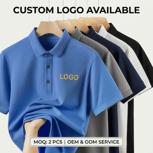 Camiseta Polo Personalizada con Logotipo para <span class=keywords><strong>Hombre</strong></span>, 60S, Algodón Pima, Camiseta Polo Informal para <span class=keywords><strong>Hombre</strong></span>, 235 g/m², 100 % Algodón Piqué, Camisetas Polo para <span class=keywords><strong>Hombre</strong></span> de Talla Grande - Product Image 1