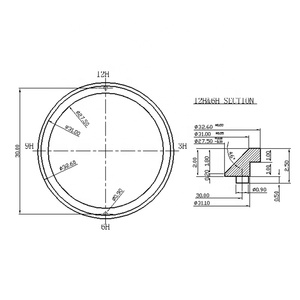 <span class=keywords><strong>นาฬิกา</strong></span>คุณภาพสูงแหวนบท45มม. อุปกรณ์เสริม<span class=keywords><strong>นาฬิกา</strong></span>ข้อมือสำหรับ<span class=keywords><strong>นาฬิกา</strong></span> NH34 <span class=keywords><strong>Seiko</strong></span> NH35 NH36 NH38 - Product Image 4