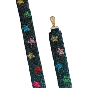 เข็มขัดผ้าปักลูกปัดหรูหราเป็นมิตรกับสิ่งแวดล้อม ลายดาวหลากสี รับผลิตตามสั่ง ขายส่ง - Product Image 6