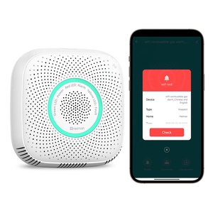 Home Security System Wifi Gás <span class=keywords><strong>Detector</strong></span> Detectar GNL (CH4) ou GLP (C3H8) Alarme de Gás Tuya Opcional - Product Image 5