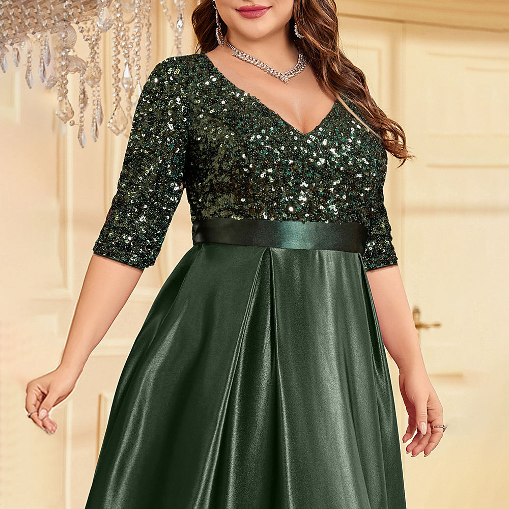 evening dresses olive green