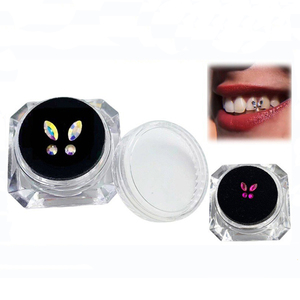 MOQ 1 scatola ornamenti dentali di <span class=keywords><strong>cristallo</strong></span> di colore dente di farfalla denti decorativi <span class=keywords><strong>diamante</strong></span> - Product Image 2