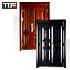 Puerta de hospital ignífuga de doble hoja Taller Resistencia <span class=keywords><strong>Escape</strong></span> Ruta Sala de salida de fábrica con altas calificaciones para hoteles Apartamentos - Product Image 2