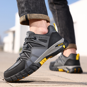 OEM Unisex Insulating <b>Work</b> <b>Shoes</b> Microfiber Light Weight Steel Toe Labor Protection <b>Shoes</b> Women <b>Men</b> Outdoor Lace-up Sports <b>Shoes</b> - Product Image 6