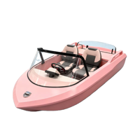 Nouveau design 2026 : Jet-boat électrique en aluminium, kart aquatique, batterie 72V, vitesse maximale 50 km/h, embarcation personnelle