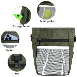 Free sample Customized Logo Pet Large Capacity Portable Lightweight Weatherproof Dog <b>Treat</b> <b>Training</b> Pouch Clicker - Product Image 2