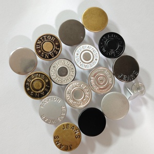 Chất Lượng Cao 17Mm Thép Không Gỉ Denim Nút Biểu Tượng Tùy Chỉnh Thiết Kế Khác Nhau Cá Nhân Áo Khoác Nút Áo Sản Xuất <span class=keywords><strong>Jean</strong></span> - Product Image 4