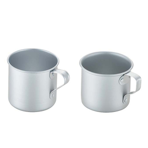 Tazas de Camping de Aluminio DF22, Portátiles, para Uso en Exteriores, para Todas las Estaciones - Product Image 1