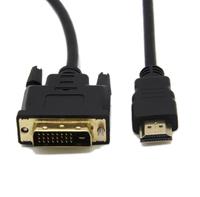 Câble HDMI vers DVI-D 24+1 haute vitesse bidirectionnel de 6 pieds (1,8 m) pour moniteur GPU