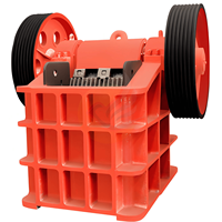 Concasseur à mâchoires mobile, moteur AC, commande PLC, pour galets, déchets de construction, granit, blocs de béton - Matériel en acier, capacité 1-3t/h