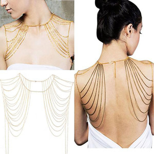 Joyería Simple hecha a mano exquisita pulsera de brazo Cadena de borla para mujer - Product Image 2