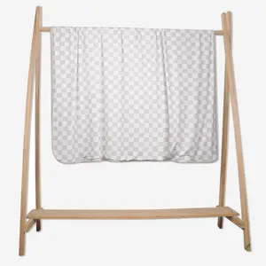 Petelulu bebé fibra <span class=keywords><strong>de</strong></span> bambú recién nacido manta envolvente tablero <span class=keywords><strong>de</strong></span> ajedrez simple manta <span class=keywords><strong>de</strong></span> bebé suave y cálida manta <span class=keywords><strong>de</strong></span> dormir <span class=keywords><strong>para</strong></span> bebé - Product Image 1