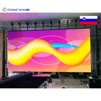 Canbest Rh Serie P3.91 3.91Mm 60Sqm Messe Curving Rental Led Videowand Display in Slowenien