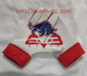 2022 Nouvelle Arrivée Conception Personnalisée Grip Football Récepteur Gants Top Sponsor Listing Sticky Football Gants - Product Image 2