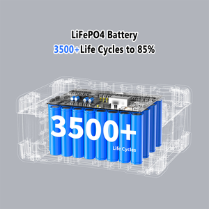 สถานีไฟฟ้าพกพา 3800W LiFePO4 UPS ระบบสำรองไฟบ้าน พลังงานสำรองแบบออฟกริด แบตเตอรี่สำรองแบบพกพา - Product Image 5