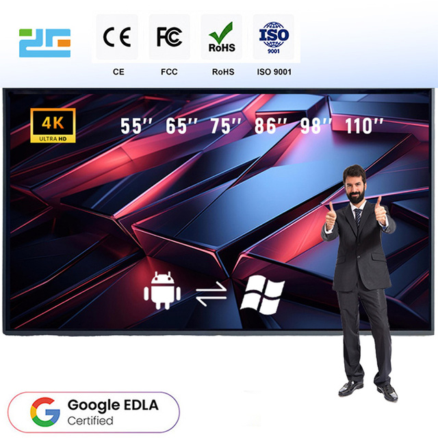 Large Screen Educational Equipment Touch Interactive Smart Electronic Whiteboard Panel Digital Boards for Teaching