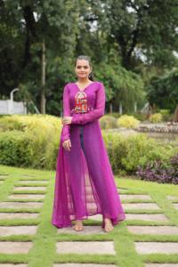 Nouvelle Collection Georgette Kurti pour Occasion Spéciale Robes Décontractées Coton Kurti Disponible au Prix de Gros - Product Image 5