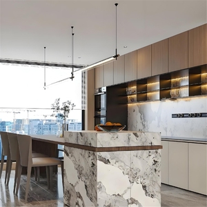 Pvc Kitchen Cabinet Door Shaker Style Rta Smart Kitchen Hanging Cabinet Simple Design - Product Image 1