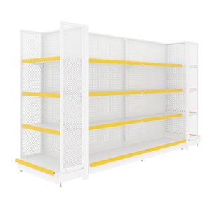 Kệ trưng bày tùy chỉnh cho các cửa hàng bán lẻ siêu thị Gondola kệ trưng bày kệ cửa hàng tiện lợi Gondola kệ giá - Product Image 3