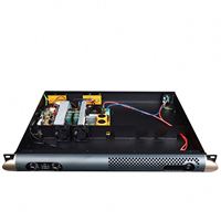 Amplificateur numérique portable stable de classe D PFX Professional AUDIO M350-2 1U 2 canaux 350W, haut-parleurs 8 ohms 4 ohms, boîtier métallique