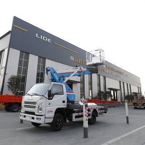 Ladder Lift Truck 30m 35m 25m Boom Lift Truck Crane Plataforma Aérea Veículo de trabalho personalizado para vendas - Product Image 4