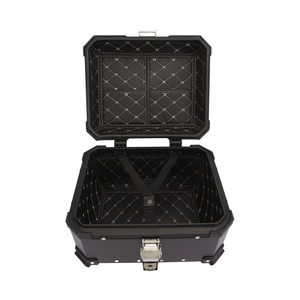 <span class=keywords><strong>Coffre</strong></span> <span class=keywords><strong>de</strong></span> <span class=keywords><strong>toit</strong></span> pour moto en alliage d'aluminium, 32L, avec serrure <span class=keywords><strong>de</strong></span> sécurité et fonction étanche - Product Image 6