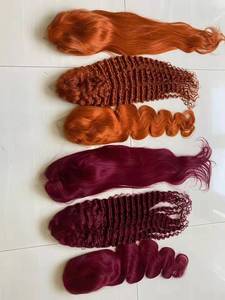Letsfly 10A 99J #   Pelucas Frontales de Encaje 13x4 con Ondas de Agua de Oreja a Oreja, 200% de Densidad, 18-30 Pulgadas, Cabello Humano Ondulado Profundo, Venta al por Mayor - Product Image 2