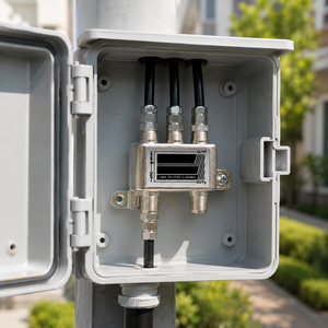 Distributore di Segnale CATV in Metallo, Splitter <span class=keywords><strong>TV</strong></span> a 3 Vie per Interni, Splitter per Cavo Coassiale Satellitare, Fornitore OEM - Product Image 3
