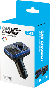 เครื่องส่งสัญญาณบลูทูธ5.3 FM สำหรับรถยนต์เครื่องรับสัญญาณเสียงแฮนด์ฟรีไร้สายเ<span class=keywords><strong>ค</strong></span>รื่องเล่น MP3 3.1A USB <span class=keywords><strong>ค</strong></span>ู่ชาร์จเร็วอุปกรณ์เสริ<span class=keywords><strong>ม</strong></span>ในรถยนต์ - Product Image 4