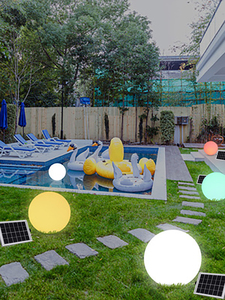 <span class=keywords><strong>Boule</strong></span> de lumière solaire de jardin/<span class=keywords><strong>boule</strong></span> de <span class=keywords><strong>piscine</strong></span> lumineuse à led/<span class=keywords><strong>boule</strong></span> lumineuse à led lumière flottante avec changement de couleur - Product Image 6