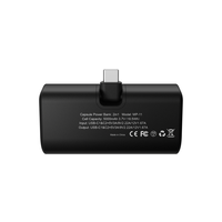 Vente en gros de batteries externes 20W 5000mAh 2 en 1 à charge rapide, best-seller, avec entrée/sortie USB-C rotative à 180 degrés
