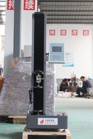 Machine d'essai de traction numérique à colonne unique Zhongchuang 2kN 5kN, personnalisable pour le caoutchouc, le plastique, le textile, les câbles, certifiée CE
