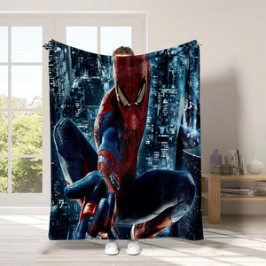 ผ้าห่มลายการ์ตูนสไปเดอร์แมนสุดเท่ห์ แฟชั่นใหม่ ใช้ได้ทั้งในออฟฟิศ ห่มคลุมตัว หรือใช้บนโซฟา/เตียงในห้องแอร์ - Product Image 2