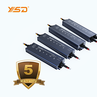 Fuente de Alimentación LED Impermeable YSD de Bajo Precio, 12V 24V 20W 30W 40W 50W 60W 80W 100W 200W 300W 400W 500W 600W para LED