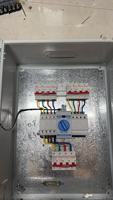 Boîtier de distribution électrique personnalisé avec réacteur économiseur d'énergie, contrôle industriel, boîte à fusibles et ATS