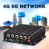 CCENTEN 4G 1080p Camión Hd Monitoreo de vehículos 4 canales Dvr Video Recorder H.264 4ch Car Black Box Sd Card Cmsv6 Mobile Dvr