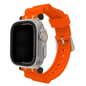 <span class=keywords><strong>Correa</strong></span> de <span class=keywords><strong>reloj</strong></span> inteligente con diseño de <span class=keywords><strong>marea</strong></span> a la moda para Apple 42 44 45 46 49mm Material de silicona a prueba de golpes <span class=keywords><strong>reloj</strong></span> <span class=keywords><strong>correa</strong></span> de muñeca reemplazo - Product Image 1