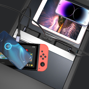 Organisateur de console centrale Premium pour Model Y 2025 avec plateau coulissant, accessoires d'installation facile pour <span class=keywords><strong>téléphone</strong></span> et tablette - Product Image 3