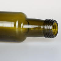 Carré rond 100ml 250ml 500ml 750ml 1000ml vert Marasca verre de cuisson comestible bouteille d'huile d'olive