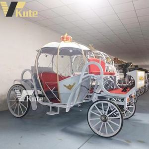 Chariot de transport spécial pour chevaux, chariot de mariage moderne, chariot citrouille Cendrillon - Product Image 5