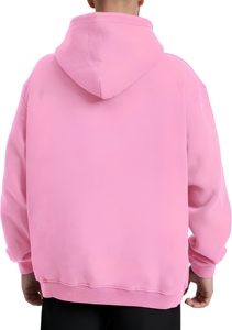 Sudadera con capucha extragrande unisex, informal, de color sólido, con bolsillo, tejido de felpa francesa, para unisex - Product Image 2