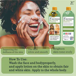 เจลอาบน้ำขายดี 1 ลิตร เจลอาบน้ำไวท์เทนนิ่ง ช่วยปรับสภาพผิวหมองคล้ำ ลดเลือนจุดด่างดำ บำรุงผิวชุ่มชื้น - Product Image 3