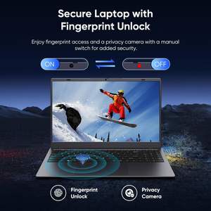 Portátil para Juegos de 15.6 Pulgadas, Procesador N95, 16GB DDR4, 512GB SSD, 180 ° Portátiles con Teclado Retroiluminado y Desbloqueo de Huella Dactilar en Ángulo Abierto - Product Image 3