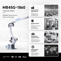 Bras robotique à 6 axes polyvalent, robot industriel articulé à 6 axes pour des tâches de fabrication polyvalentes et l'automatisation industrielle
