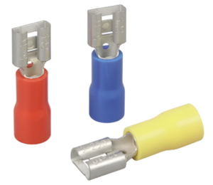 Échantillons gratuits de connecteurs rapides femelles isolés au vinyle <span class=keywords><strong>FDV</strong></span>, en cuivre étamé mat, frais de port déduits de la prochaine commande - Product Image 2