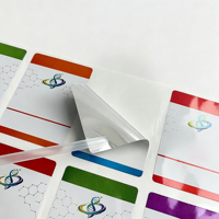 Etiquetas de Vinilo Holográficas Personalizadas Anti-Falsificación, Impermeables y Autoadhesivas para Empaques Médicos y Farmacéuticos